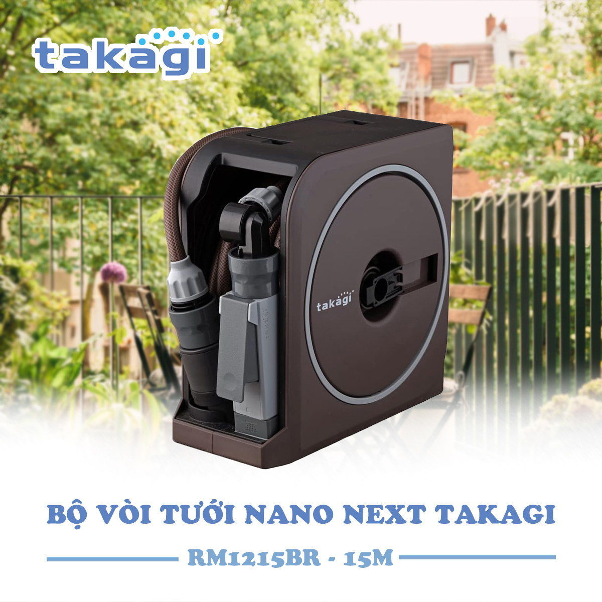 Những Lợi Ích Bất Ngờ Của Bộ Vòi Tưới NANO NEXT Takagi 