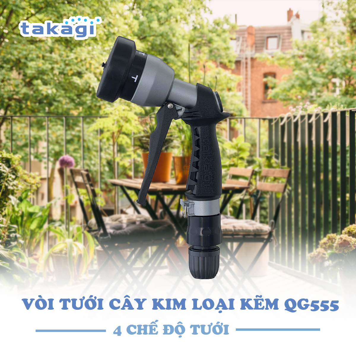 Vòi tưới Takagi – Xu Hướng Mới Cho Người Làm Vườn Hiện Đại