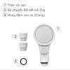 Vòi sen tắm Baby có nút dừng Takagi (JSB027A)