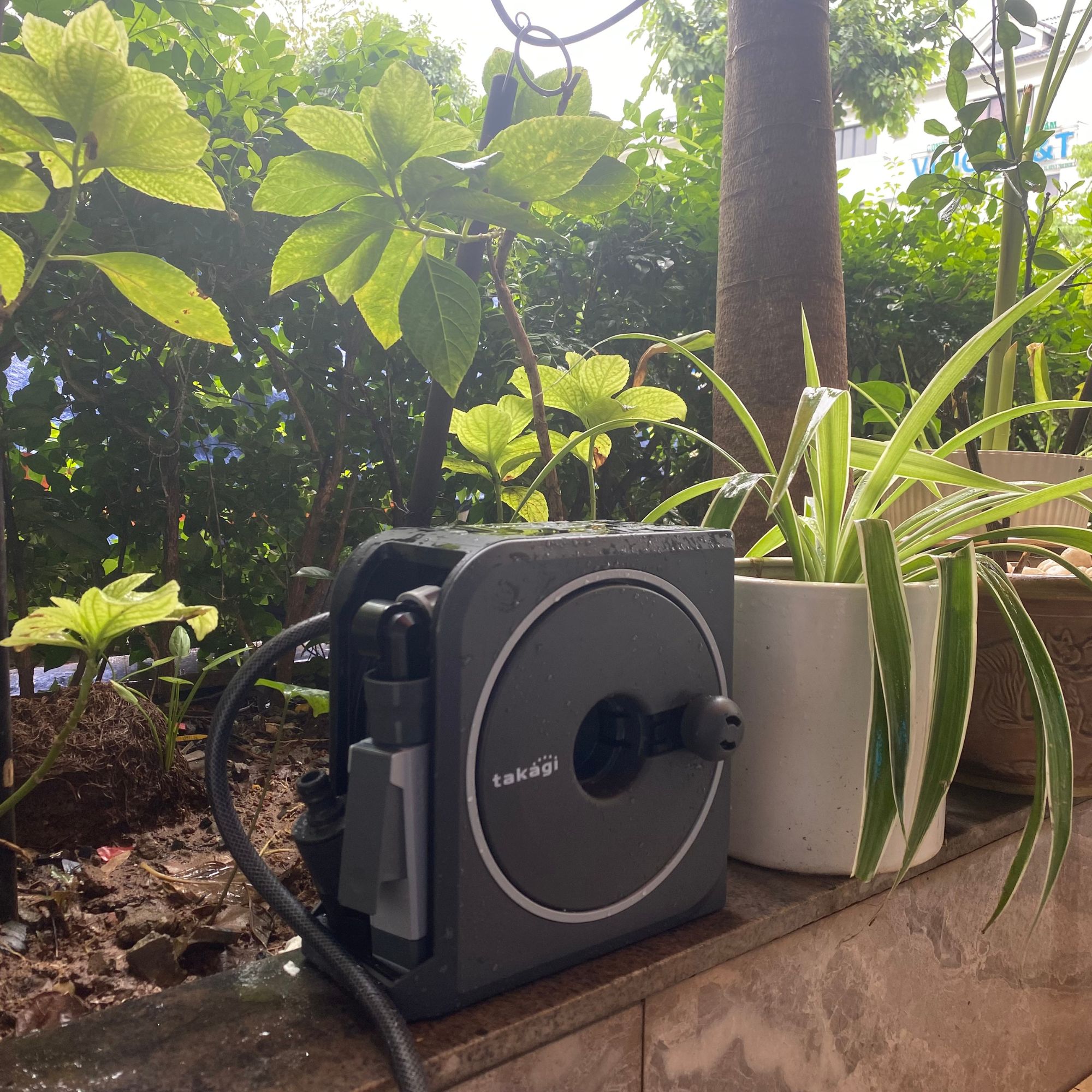 Bộ vòi thu rút tưới vườn nano next br vn