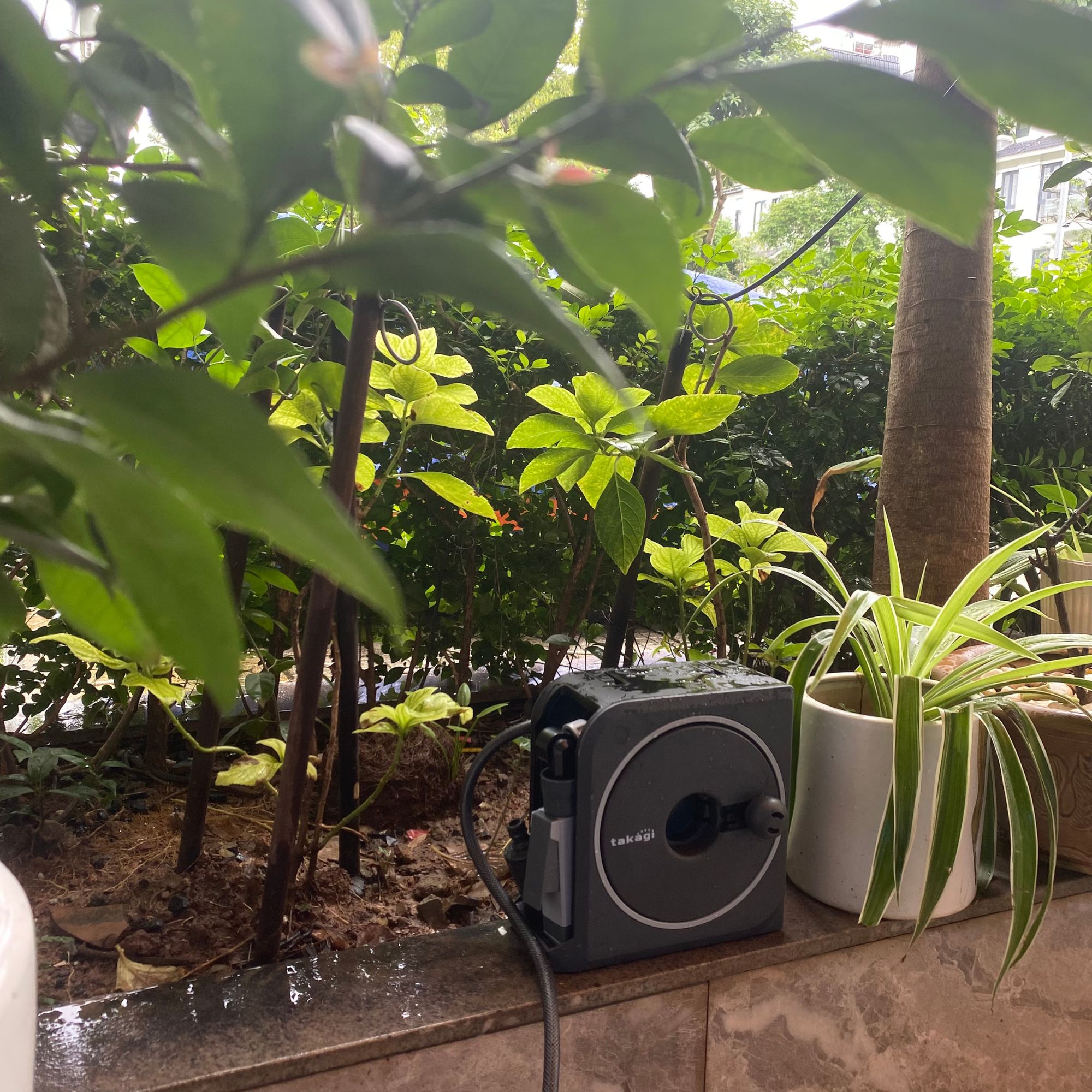 Bộ vòi thu rút tưới vườn nano next br vn