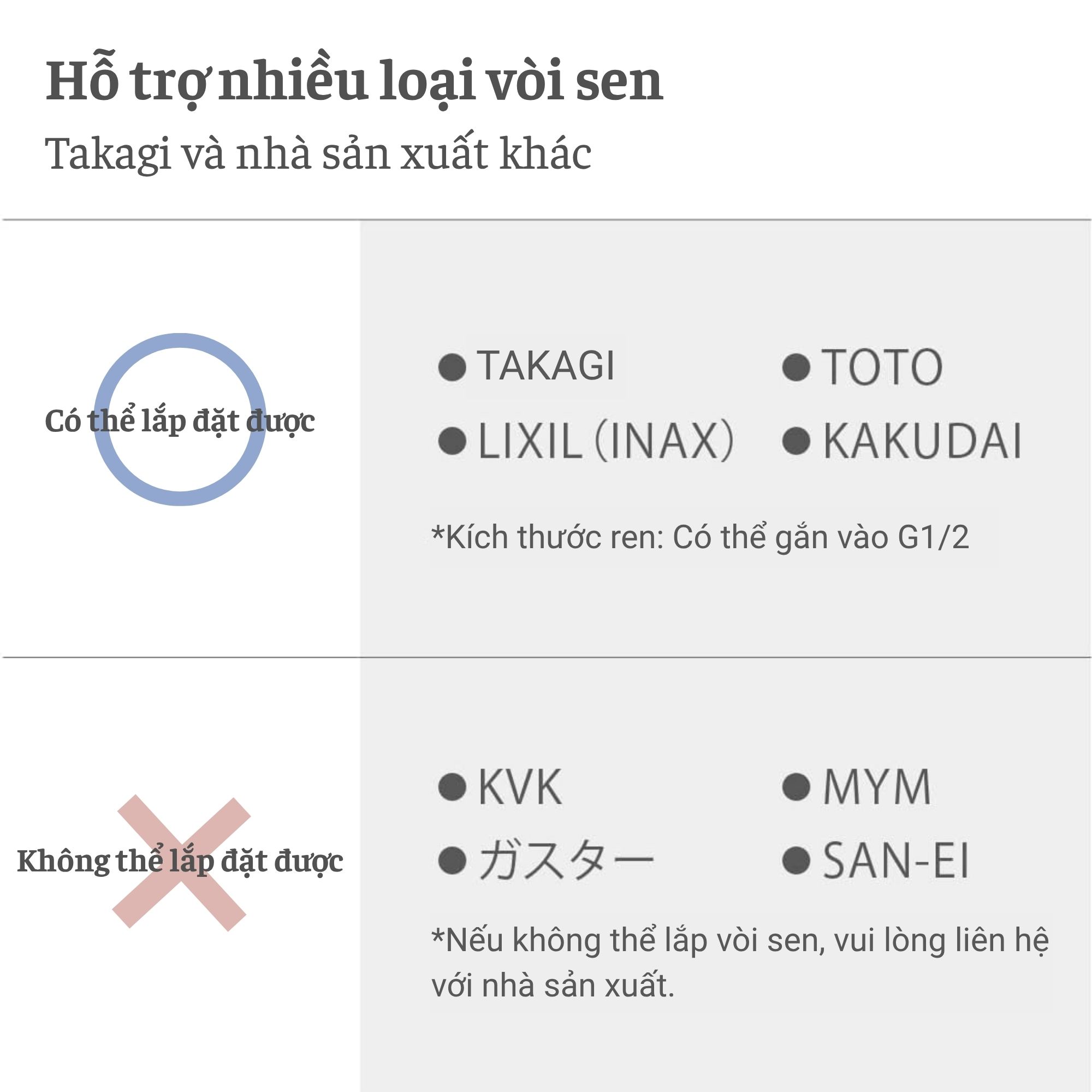 Dây vòi hoa sen Takagi chịu nhiệt XJZ0030 -1 6m