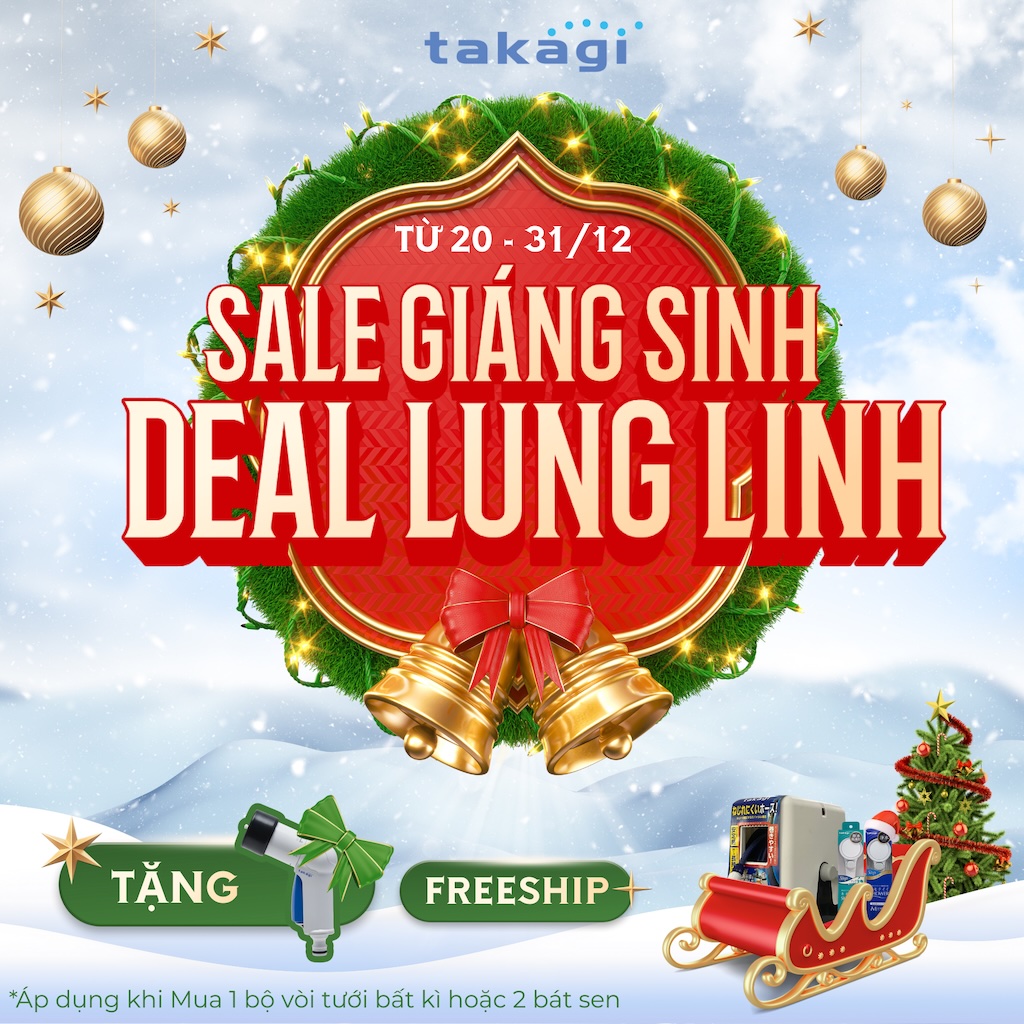 Sale Giáng Sinh cùng Takagi