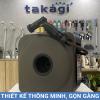 Bộ vòi thu rút tưới vườn BODY NEXT 30m (BR) Takagi RC1330BR
