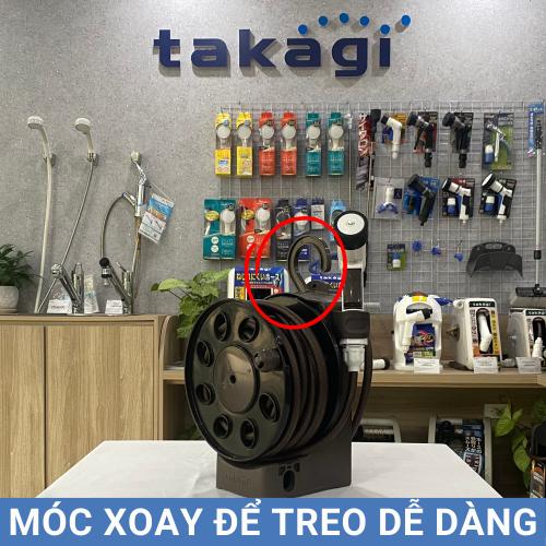 Bộ cuộn vòi tưới cây 15m Aurora LIGHT Takagi R1415BR