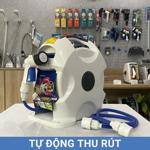 Bộ cuộn ống tưới cây tự động 15m Takagi R715FJC2