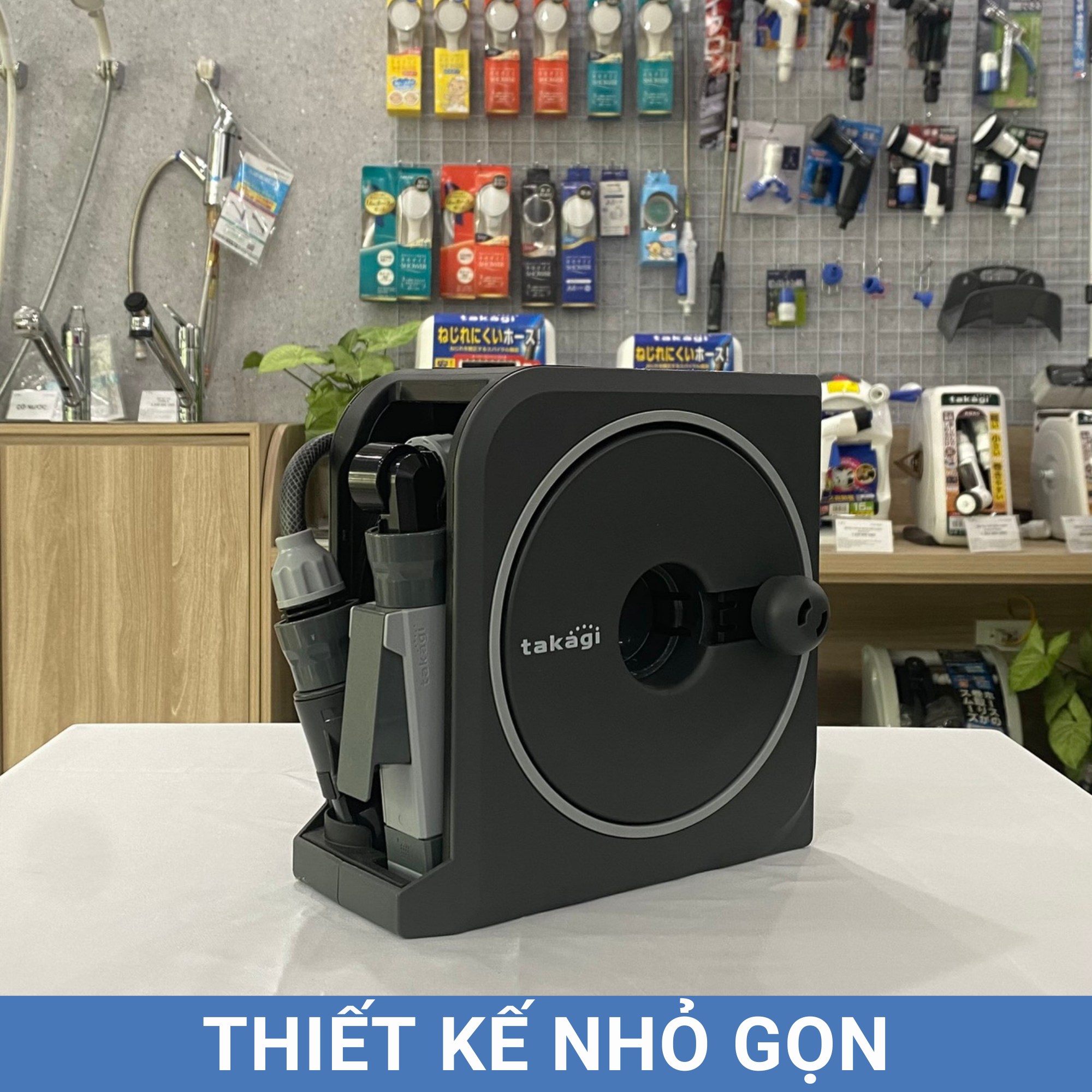 Bộ vòi thu rút tưới vườn nano next br vn