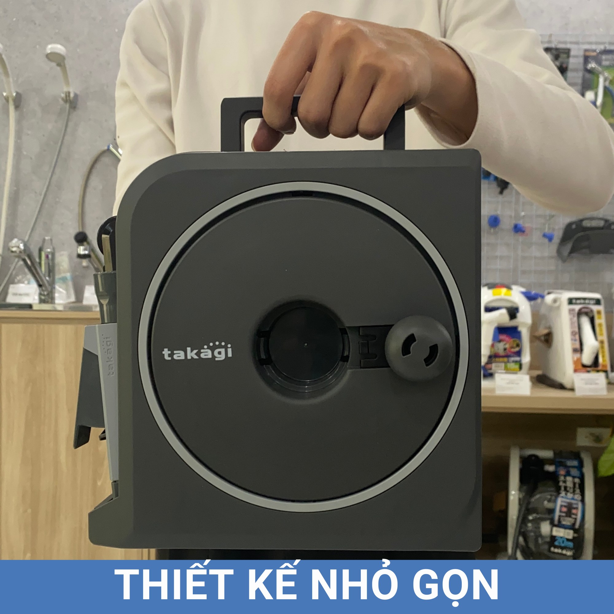 Bộ vòi thu rút tưới vườn nano next br vn