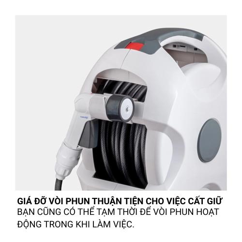 Bộ Cuộn Ống Tưới Cây Tự Động 15m Takagi R715CG - Giải Pháp Chăm Sóc Sân Vườn Toàn Diện