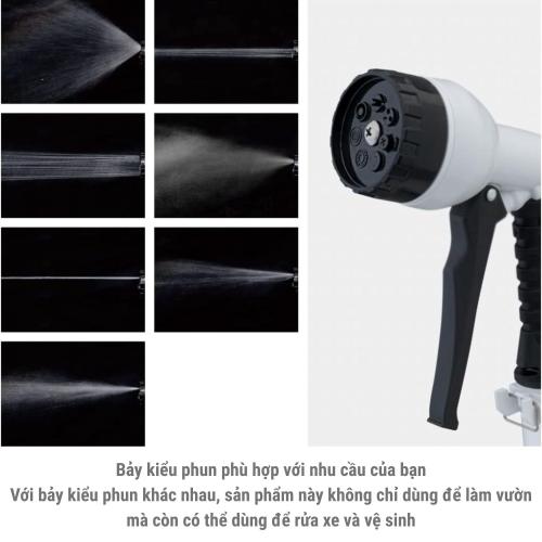 Vòi Phun Nước RaCroClock E QG551 - Giải Pháp Tưới Tiêu Và Vệ Sinh Đa Năng