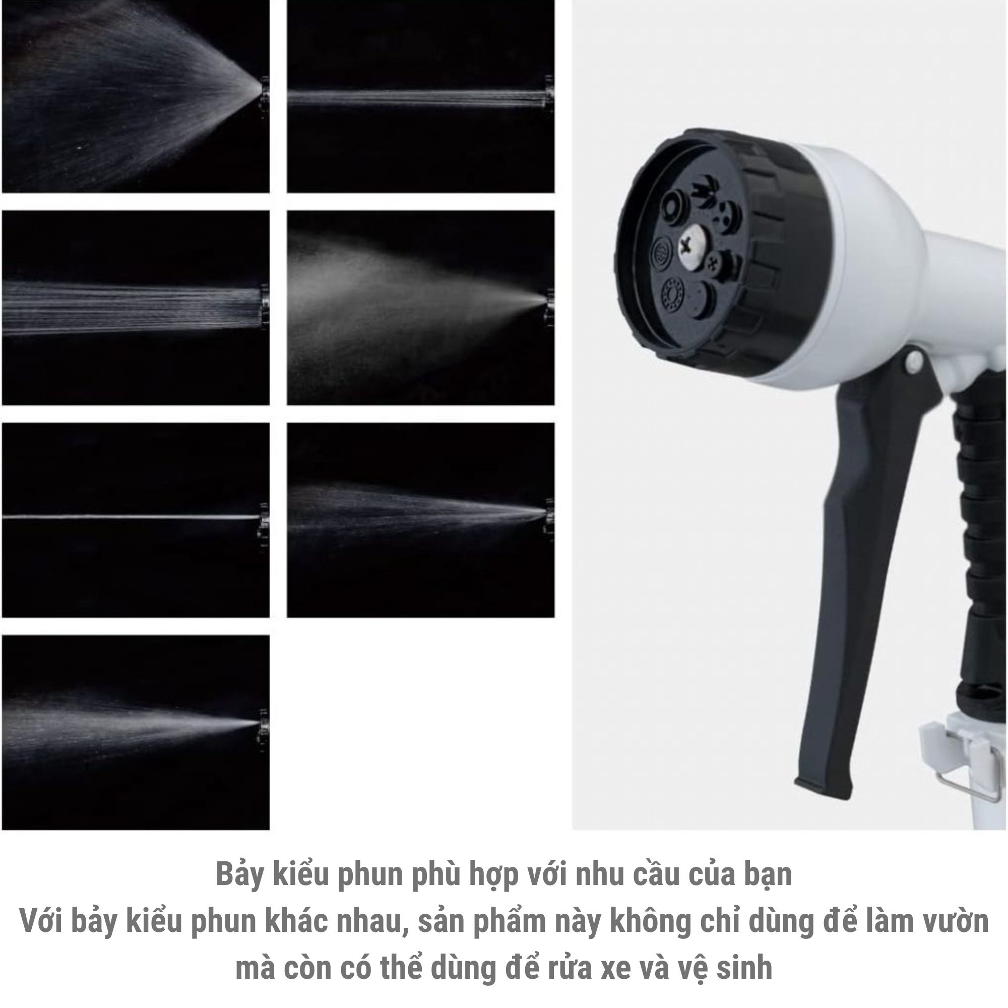 Vòi Phun Nước RaCroClock E QG551 - Giải Pháp Tưới Tiêu Và Vệ Sinh Đa Năng