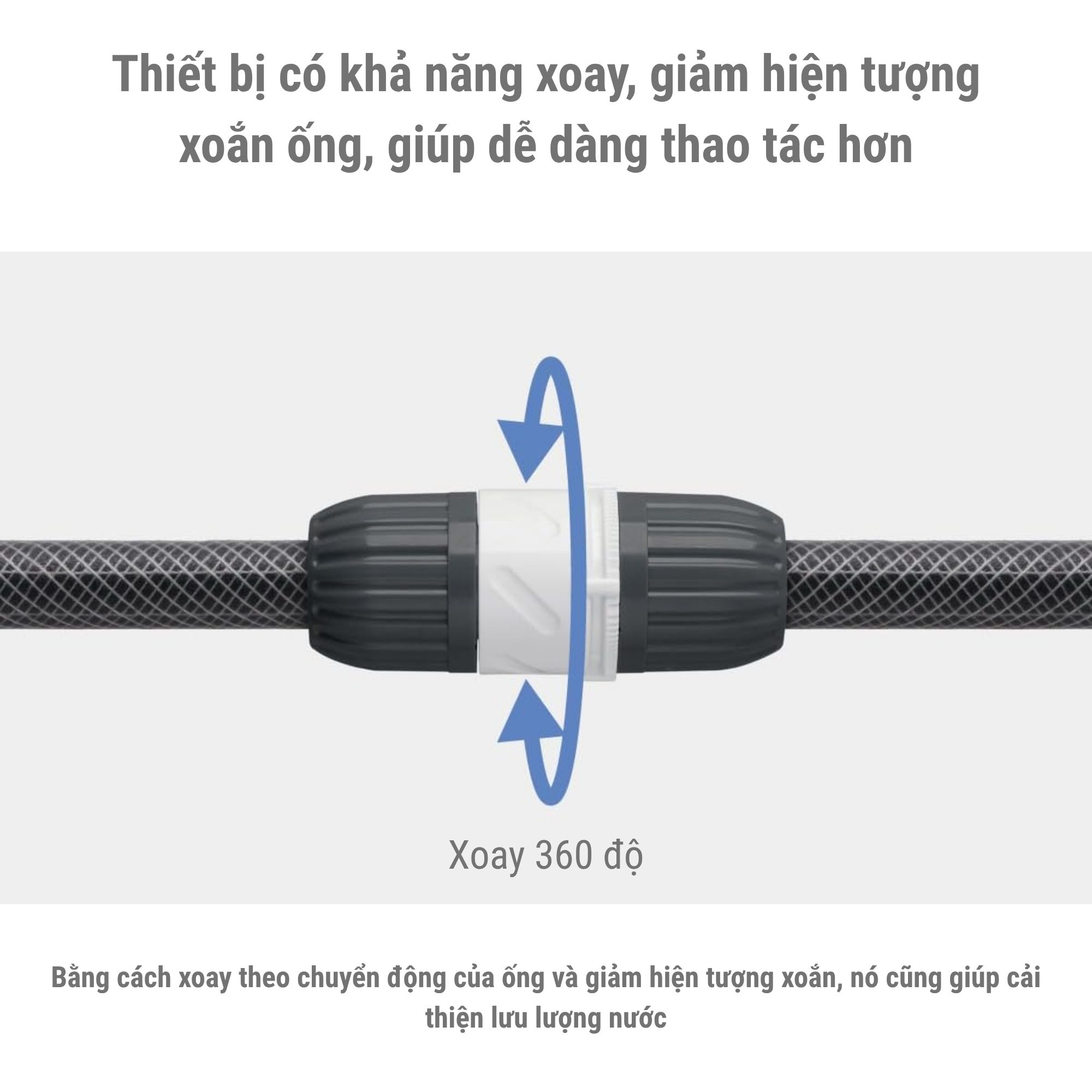 Đầu Nối Xoay 360 Độ Takagi G015CG - Giải Pháp Nối Ống Nước Chống Xoắn Từ Nhật Bản
