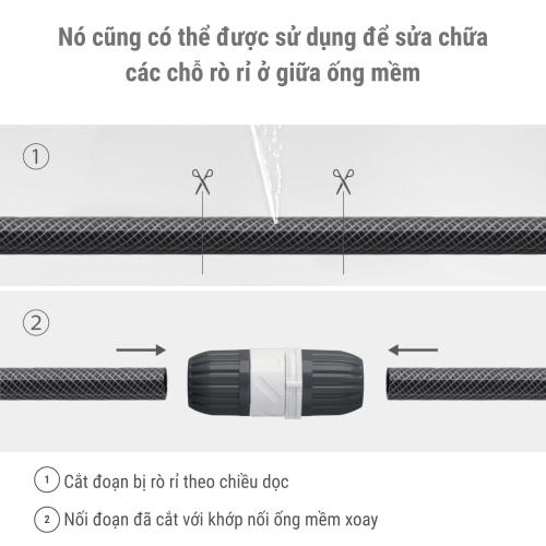 Đầu Nối Xoay 360 Độ Takagi G015CG - Giải Pháp Nối Ống Nước Chống Xoắn Từ Nhật Bản