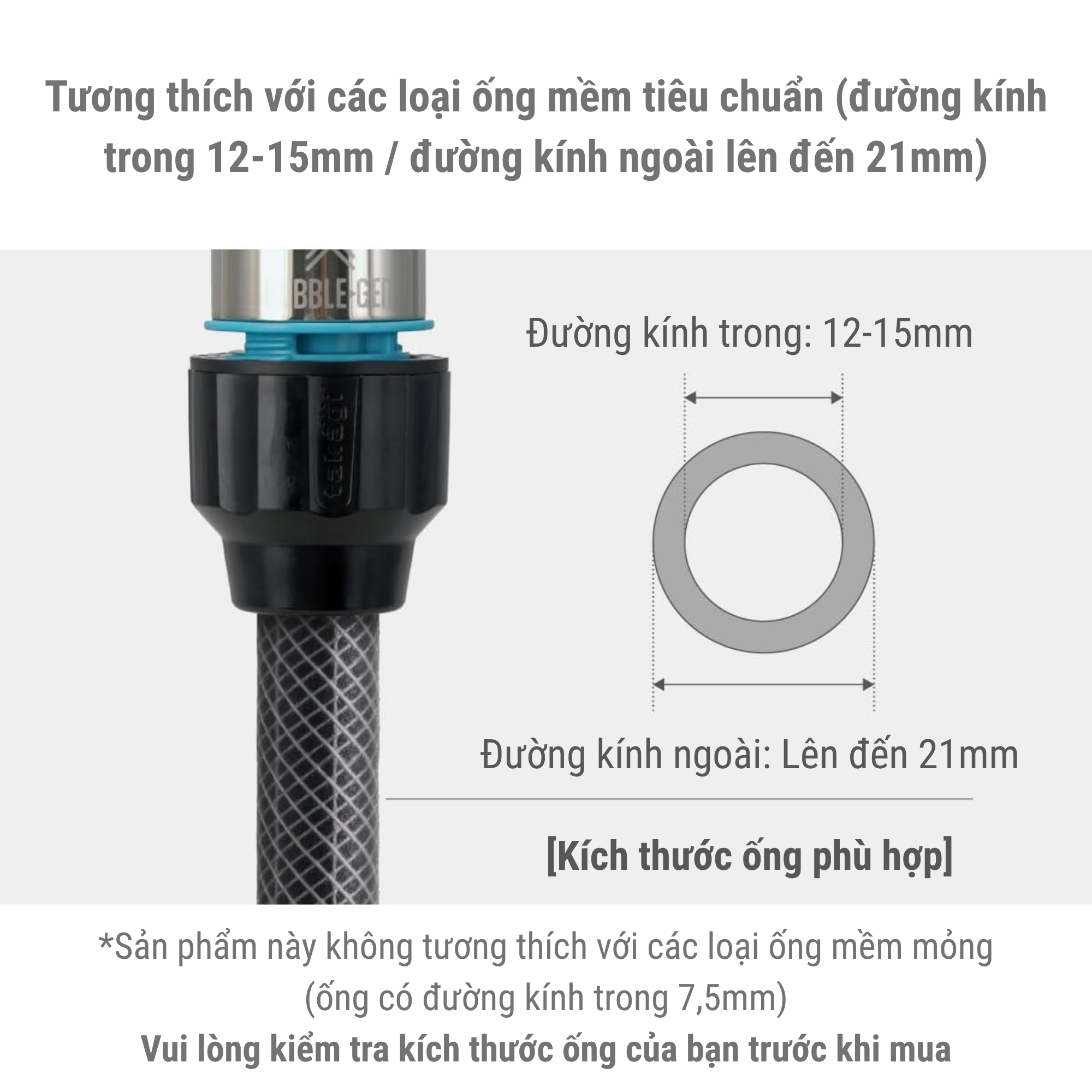 Đầu Nối Tạo Bọt Khí Takagi G1069 - Giải Pháp Tưới Tiêu Và Làm Sạch Đột Phá Từ Nhật Bản