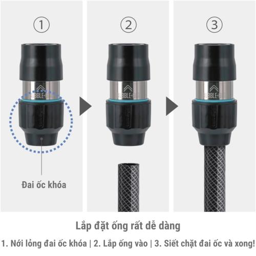 Đầu Nối Tạo Bọt Khí Takagi G1069 - Giải Pháp Tưới Tiêu Và Làm Sạch Đột Phá Từ Nhật Bản