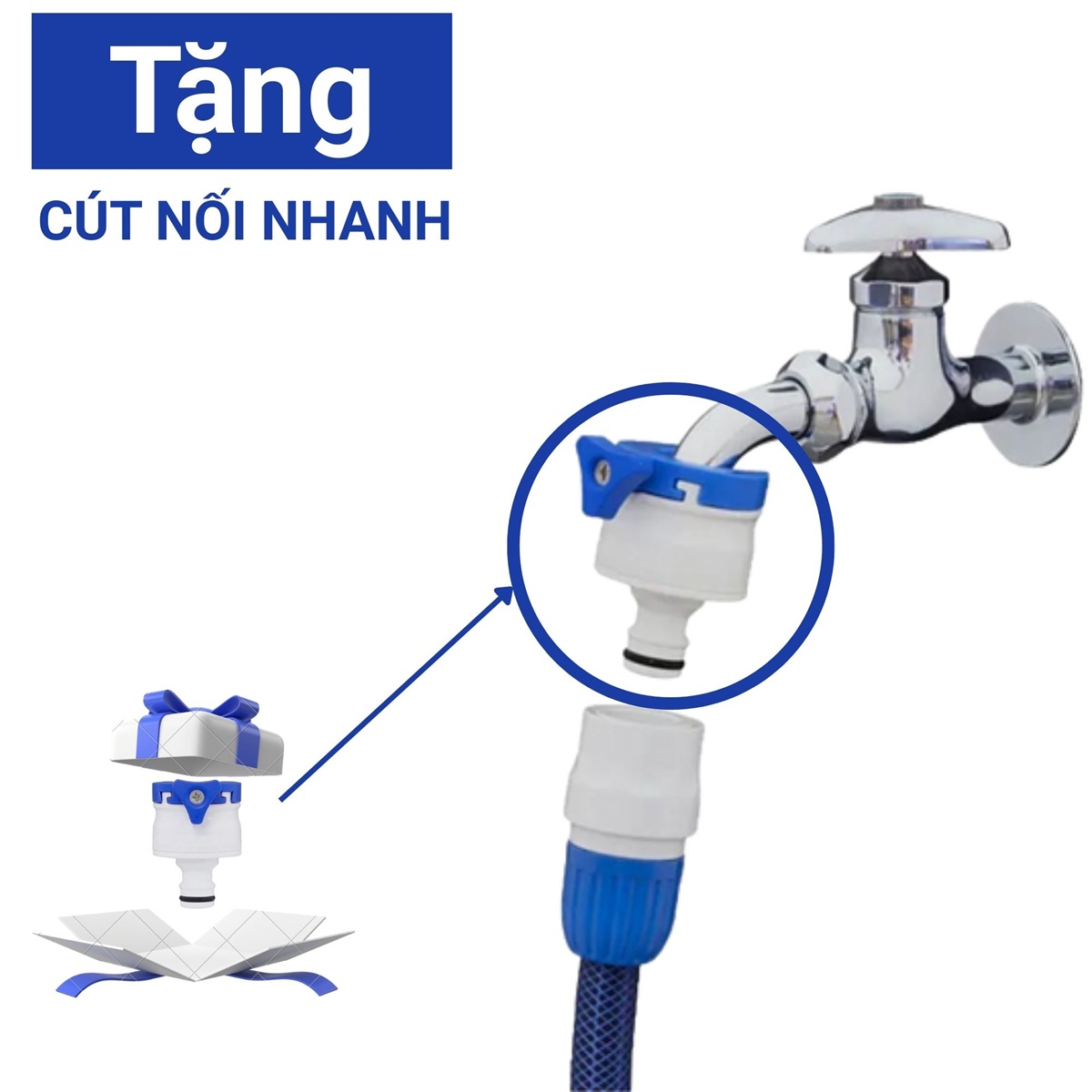 Cút nối đầu vòi nước Takagi